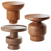 138 Socle side tables by Joel Escalona