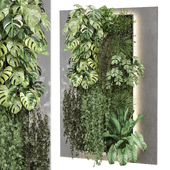 indoor wall vertical garden - Set 1315