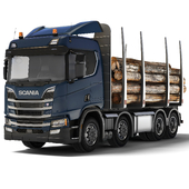 Scania R650 лесовоз 2020