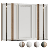 Wall panels in modern classic style 12
