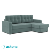 Corner sofa Loko Pro (Loko Pro) with wide armrests