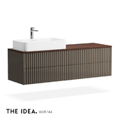 OM THE-IDEA Wall-hung bathroom cabinet WVR 144