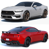 Ford Mustang and Mustang GT 2024