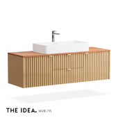 OM THE-IDEA Wall-hung bathroom cabinet WVR 215