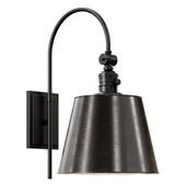 Бра  Tapered Metal Shade Arc Sconce