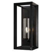 Sonora Outdoor Clear Glass Sconce