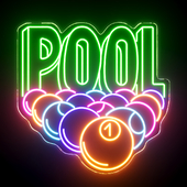 Billiard Pool Neon Sign