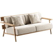 PARALEL 2 Seater Garden Sofa By POINT