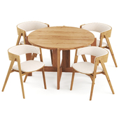 Collector Dining Table and Gala V chair