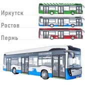 Electric bus: Perm, Rostov, Irkutsk