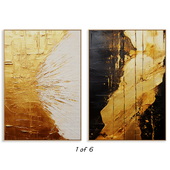 Abstract Painting Frame set 0130