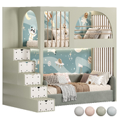 Children bunk bed Kids room