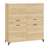 Cleveland-2 Wood White Cabinet