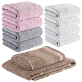 Fluffy towels _ Towel Set 3