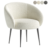 Kendra Curved Accent Chair