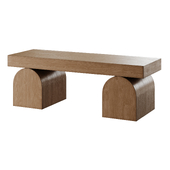 Henley elm coffee table