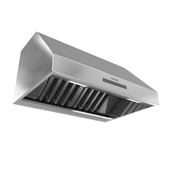 Thermador Professional Low-Profile Wall Hood 36'' Stainless Steel