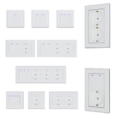 Wallpad sockets and switches