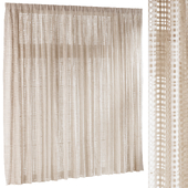 Larsen Casement Sheer Mesh Curtain