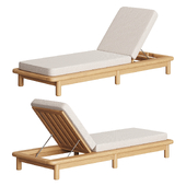 Turqueta Sun Lounger by Kave Home