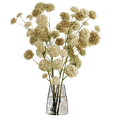 Bouquet flower in vase set 19