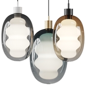 Dalma Cangini & Tucci Glass Pendant Lamp