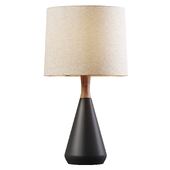 Weston Black Mid Century Modern Table Lamp