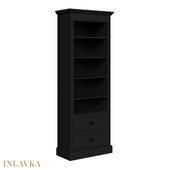 OM Bookcase with two drawers and open shelves in a classic style