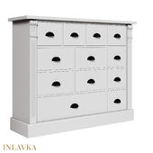 OM Chest of drawers with 12 drawers in classic style