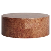 Burl Rotating Coffee Table by Crate&Barrel