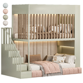 Designer two-level bed Kids room