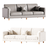 Modern Simple Style Solid Sofa