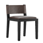 Saddle Leather Dining Side Chair