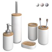 Set of bathroom accessories "Bamboo"