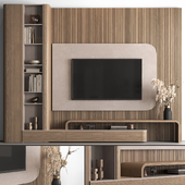 TV Wall Wooden - Set 168