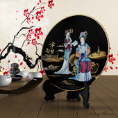 Decorative_plate_Japanese_style