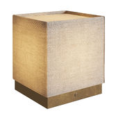 Cube Linen Rechargeable Table Lamp