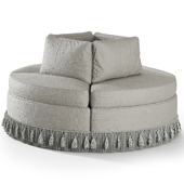 Round Settee Represents