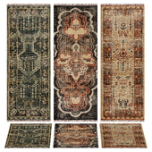 CB2 RUNNER RUG SET 3