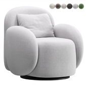 Armchair Teop Bucle by Divan.ru / Кресло поворотное Теоп