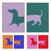 Dachshund Wall Art