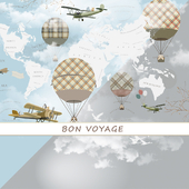 Designer wallpaper BON VOYAGE pack 3