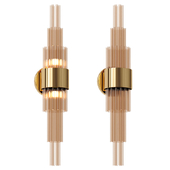 Wall sconce Streamline golden