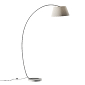 Grobe Bogenlampe Brok mit Antik Finish