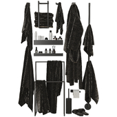 Decorative set for the bathroom 307