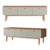 Chest of drawers with three drawers "Arka"