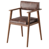 Стул-кресло из массива тика Vintage Teak House