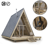 A frame house