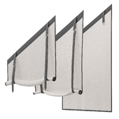 Attic Roman blinds 5