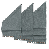 Attic Roman blinds 7